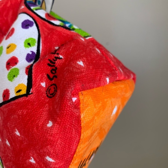 Sally Huss mini Bag Tote hearts rainbow colorful girlhoodcore - Picture 8 of 11